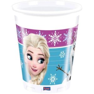 Copos Frozen Lights 8 Unid