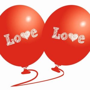 Balão Impresso – Love Hand Scribble