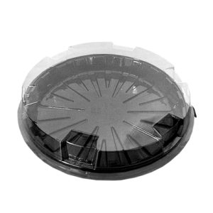 Caixa com Tampa Plástica para Bolo 19×3,5cm