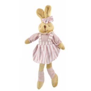 Coelhinho de Peluche Rosa c/ Saia