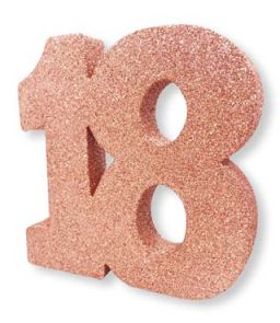 Centro de Mesa Glitter 18 Ouro