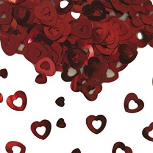 Confettis Corações 14gr – Vermelhos