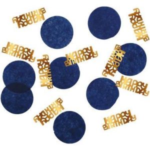 Confettis Elegant Blue