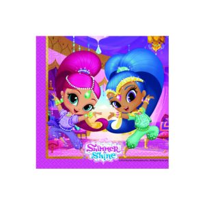 Guardanapos Shimmer & Shine 20 uni
