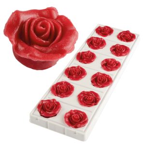 Rosa de Açúcar Vermelha 3,5cm