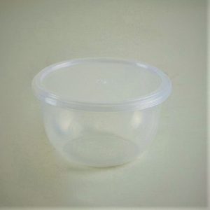 Embalagem PP 230ml com Tampa para Sobremesas e Molhos – Pack 100 un.