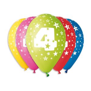 Balão de Latex nº4 Cores Variadas