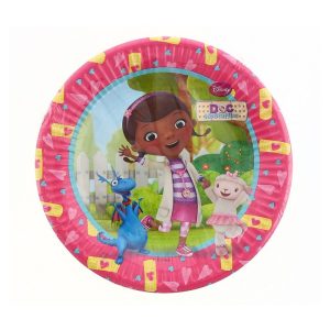 Pratos Doutora Brinquedos 8 uni