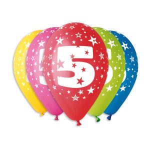 Balão de Latex nº5 Cores Variadas