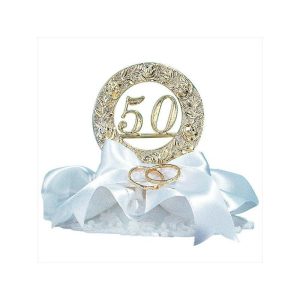 Topper 50 Anos com Alianças
