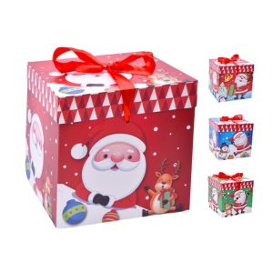Caixa Natal 15x15x15 Unid Sortido