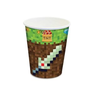 Copo Descartável Minecraft
