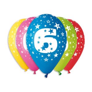 Balão de Latex nº6 Cores Variadas