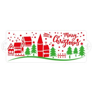 Molde Decorativo Merry Christmas