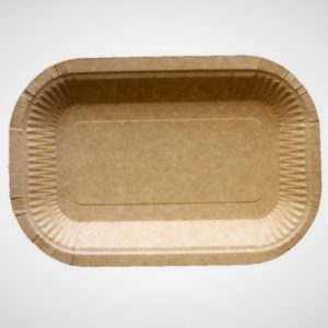 BANDEJA CARTÃO KRAFT ANTI-GORDURA 15 x 23 cm
