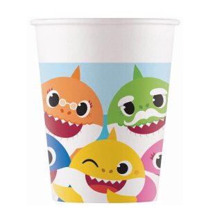Copos Baby Shark 8 uni