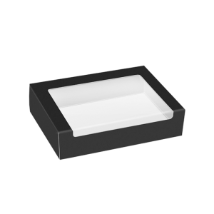 Caixa Preta com Janela 23x15x4cm
