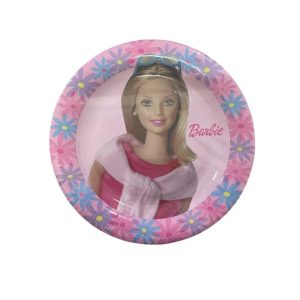 Pratos 18cm Barbie 10uni