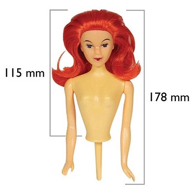 Torso Boneca Ruiva - Image 4