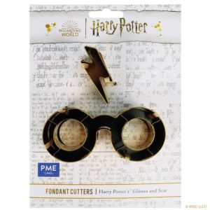 Cortante Cicatriz e Óculos Harry Potter