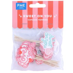 Topper de Cupcakes – Love You 24uni