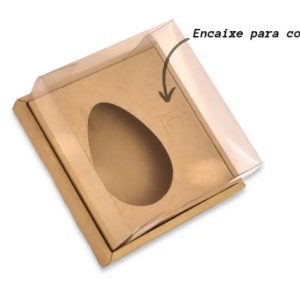 Caixa Kraft Ovo de Colher 100/150 gr