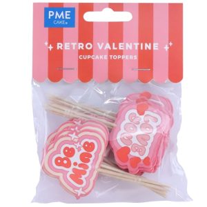 Topper de Cupcakes – Valentim 24uni