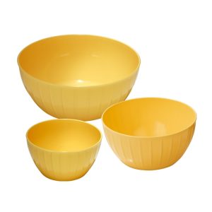 Conjunto de 3 Taças de Plástico