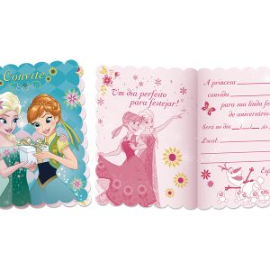 Convite Frozen Febre Congelante