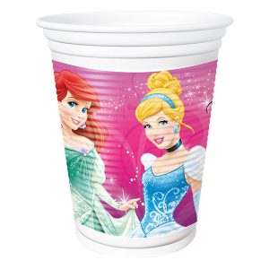 Copo Descartável Princesas da Disney