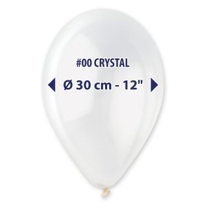 Balão de Latex Cores Variadas – Transparente
