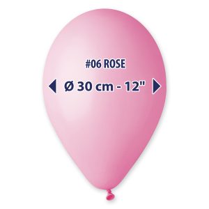 Balões de Latex Metalizados Cores Variadas – Rosa Claro