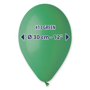 Balão de Latex Cores Variadas – Verde Escuro