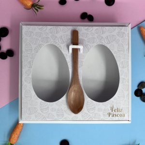 Caixa Ovos Colher 150g