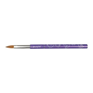 Purple Professional Pincéis para Acrílico