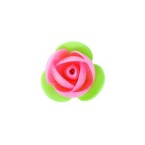Rosa com Folha em Hóstia