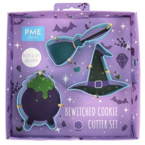 Conj. 3 Cortantes Halloween PME (Vassoura, Chapéu e Caldeirão)