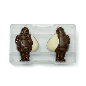 Molde Para Pai Natal de Chocolate