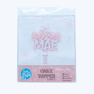 Topper Acrílico – Super Mãe