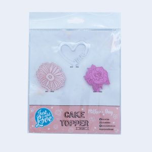 Conjunto 3 Toppers Acrílico – Mãe Rainha