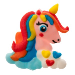 Unicórnio Rosa em Açúcar