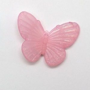 Borboleta Decorativa Rosa Autocolante