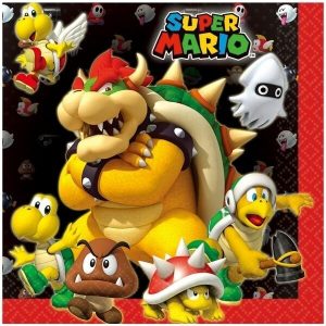 Guardanapos Super Mário 16 Uni