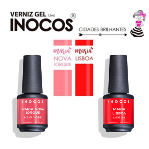 Inocos Verniz Gel Coleção Cidades Brilhantes
