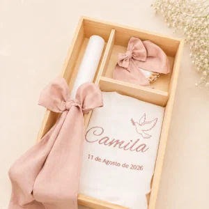 Conjunto de batismo pomba batismo