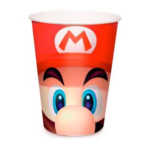Copo Descartável Super Mário