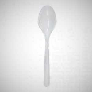 Colher Sopa em PS Cristal Reutilizável 180mm