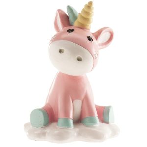 Figura Unicórnio Batizado 10Cm