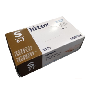 Santex Luvas S Látex Sem Pó 100 Unidades