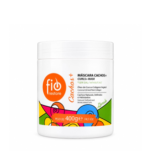 Fio Restore Máscara Cachos+ Sem Sal 400g